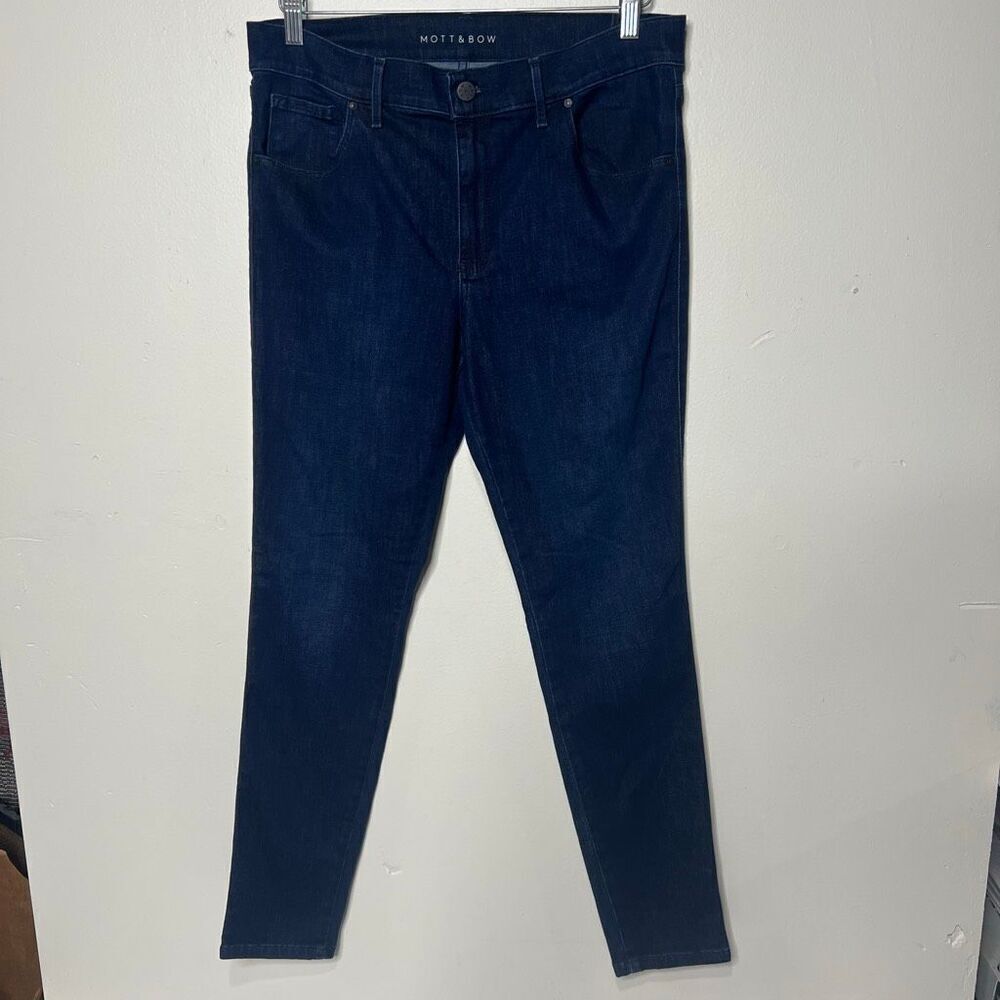 Mott & Bow Mid-Rise Skinny Grove Jeans Sz 32 W 30L